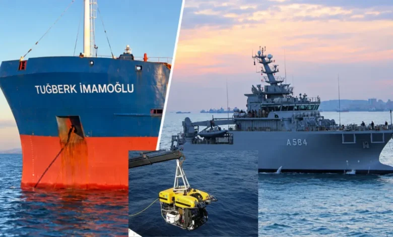 720 metre derinlikte bulunan Tuğberk İmamoğlu’nun enkazı görüntülendi