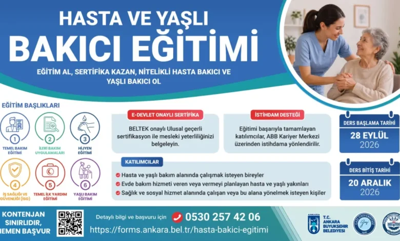 ABB’den sertifikalı “Hasta ve Yaşlı Bakıcı Eğitimi” programı