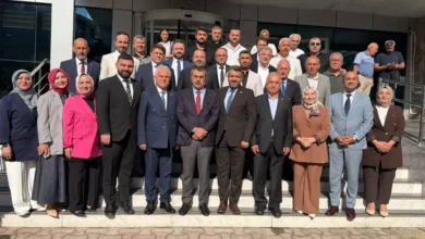 AK Parti Türkiye Yüzyılı Buluşmaları programı için Giresun'da