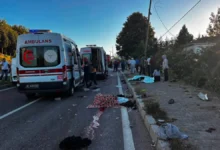 Akçakoca'da bir TIR patpat aracına çarptı: 4 kişi öldü, 9 kişi yaralandı