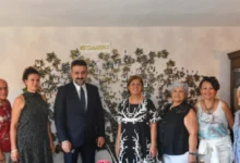 AKK Başkanı Yılmaz Uzat Elini Kültür Eğitim Dayanışma ve Yardımlaşma Derneği Yönetimi ile bir araya geldi