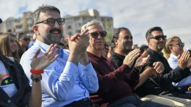AKK Başkanı Yılmaz, Başkentteki tenis heyecanına ortak oldu