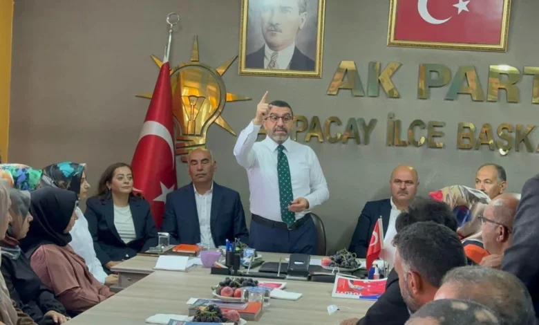 Arpaçay’da teşkilat çalışmaları ve yatırımlar masaya yatırıldı