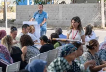 Bornova’da kadınlar bostanda buluştu