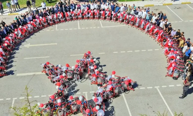 Çorum’da üreticilere 260 süt sağım makinesi