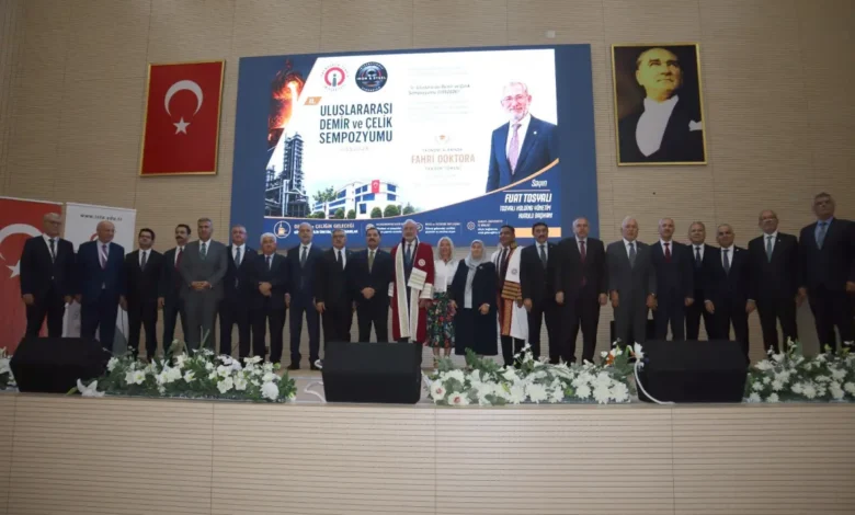 Fuat Tosyalı'ya 'Fahri Doktora' ünvanı verildi