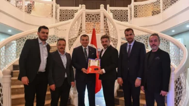İTO heyetinden AKK Başkanı Yılmaz’a tebrik ziyareti