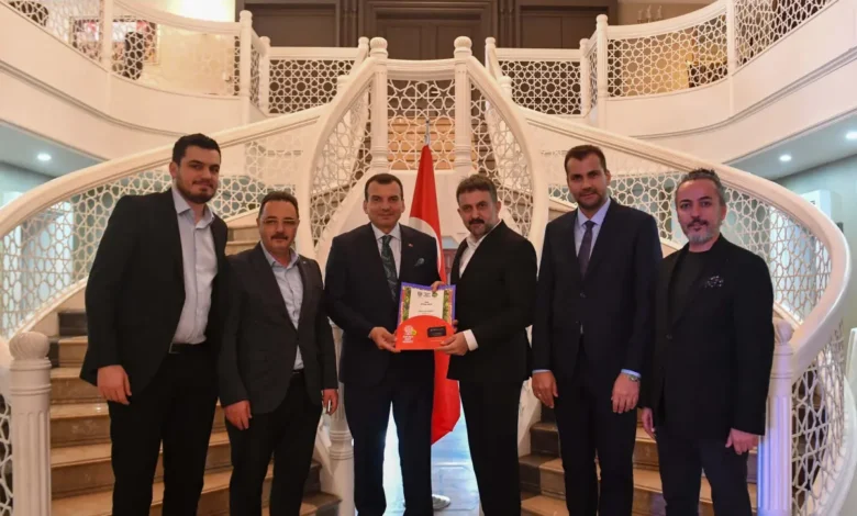 İTO heyetinden AKK Başkanı Yılmaz’a tebrik ziyareti