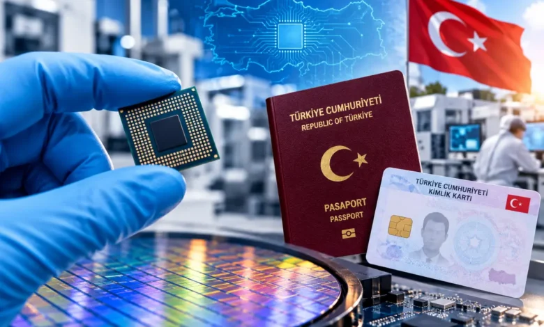 Kimlik ve pasaport çipleri Türkiye’de üretilecek