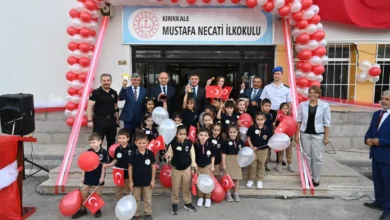 Kırıkkale’de ilk ders zili coşkuyla çaldı