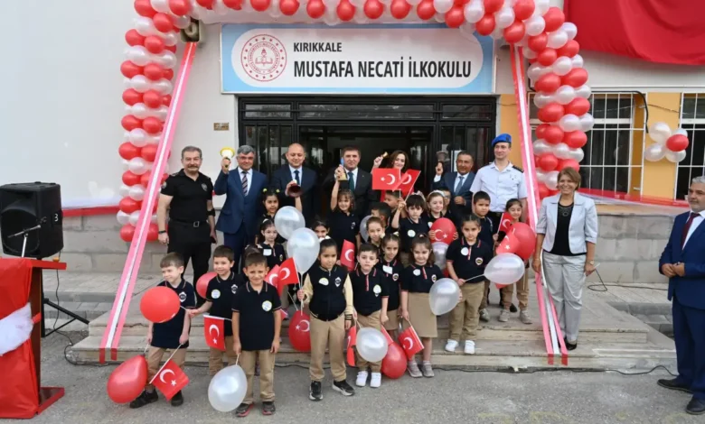 Kırıkkale’de ilk ders zili coşkuyla çaldı