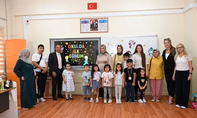 Kırıkkale’de birinci sınıfların okul heyecanı başladı