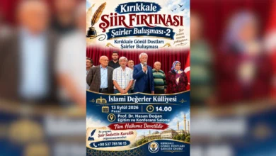 Kırıkkale’de Şiir Rüzgârı Esecek: Şairler Buluşması-2