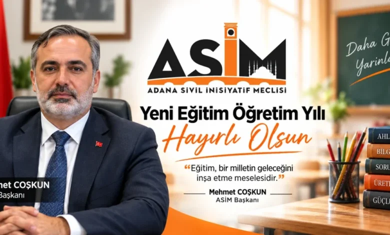 Mehmet Coşkun: Eğitim, bir milletin geleceğini inşa etme meselesidir