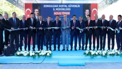 SGK Zonguldak İl Müdürlüğü Yeni Hizmet Binası Törenle Açıldı