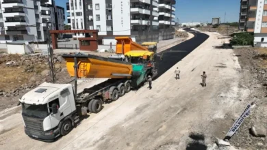 Siverek’te Ramazan Baran Bulvarı sıcak asfaltla yenilendi