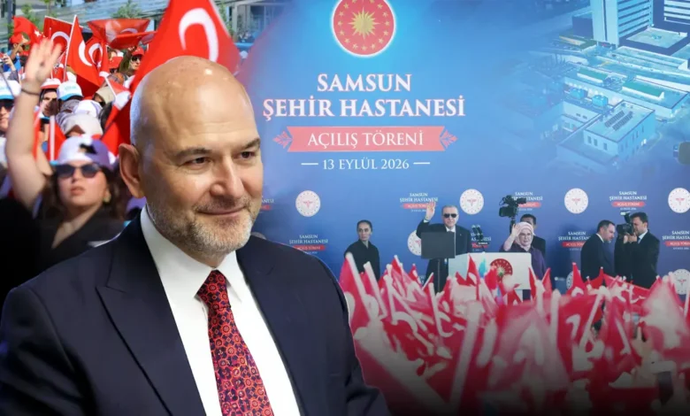 Süleyman Soylu’dan Samsun mesajı: Samsun, Türk siyasi hayatının müşiridir; ölçüsüdür