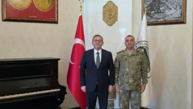 Tuğgeneral Uğur Özyurt’tan Vali Ziya Polat’a Ziyaret