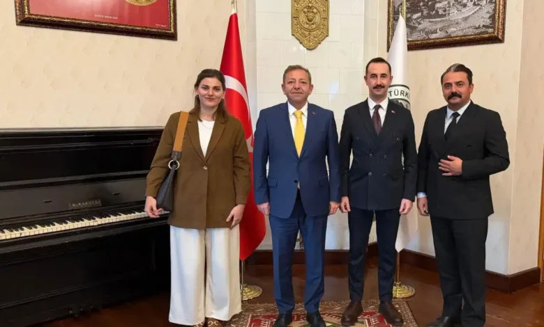 Vali Ziya Polat Hâkim ve Cumhuriyet Savcılarını makamında kabul etti