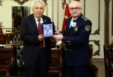 Zabıta Dire başkanından Belediye başkan vekiline ziyaret: