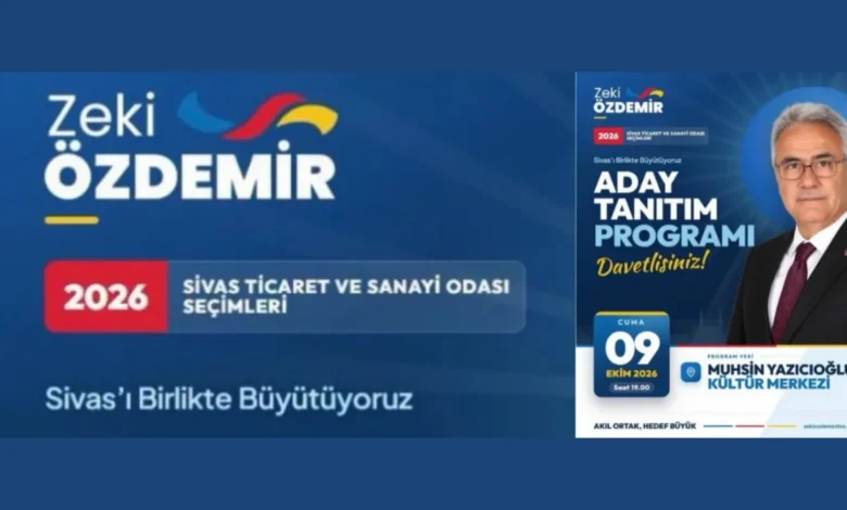 Başkan Özdemir'in, Aday Tanıtım Programı 9 Ekim'de