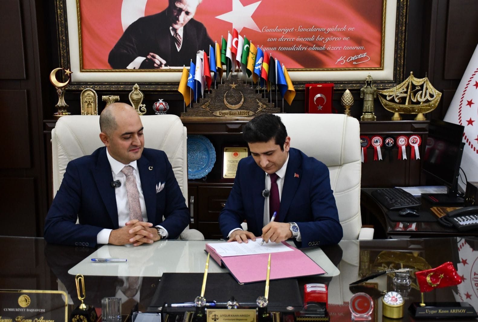 Osmaniye Cumhuriyet Başsavcılığı'nda devir teslim töreni gerçekleşti