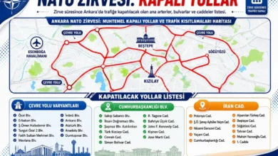 Ankara'da NATO Zirvesi tedbirleri: 13 gün boyunca bazı yollar trafiğe kapatılacak