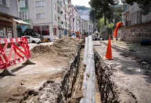 Astbesli borular yenileri ile değiştiriliyor