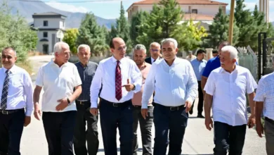 Başkan Geçit, Kuyulu Mahallesi'ndeki yatırımları yerinde inceledi