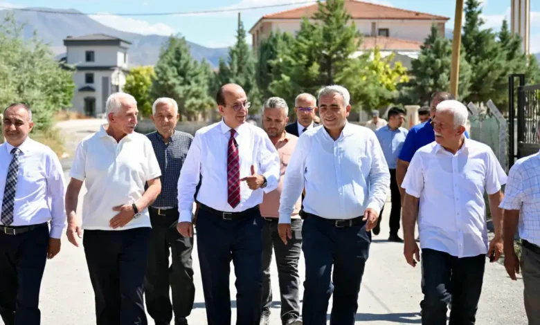 Başkan Geçit, Kuyulu Mahallesi'ndeki yatırımları yerinde inceledi