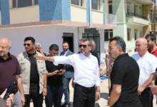 Başkan Şerifoğulları, Güneykent'teki çalışmaları inceledi