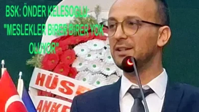 Beypazarı Terziler Odası Başkanı Önder Keleşoğlu: Meslekler can çekişiyor