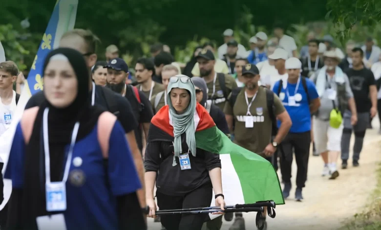 Bosna'da Marş Mira “Barış Yürüyüşü” başladı