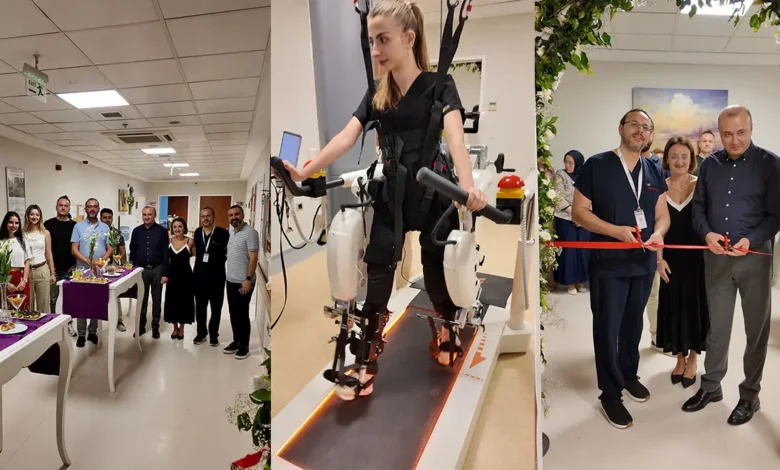 İskenderun Gelişim Hastanesi'nde Robotik Rehabilitasyon Ünitesi hizmete açıldı