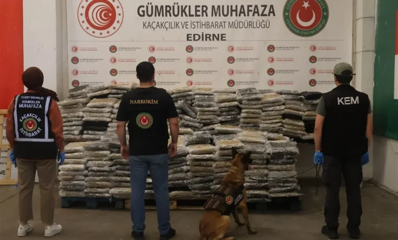 Kapıkule’de büyük uyuşturucu operasyonu