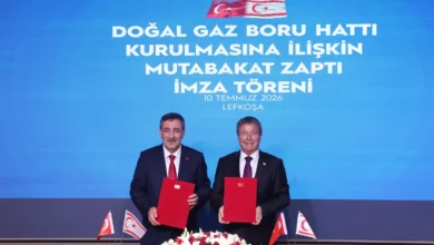 KKTC'ye doğal gaz müjdesi