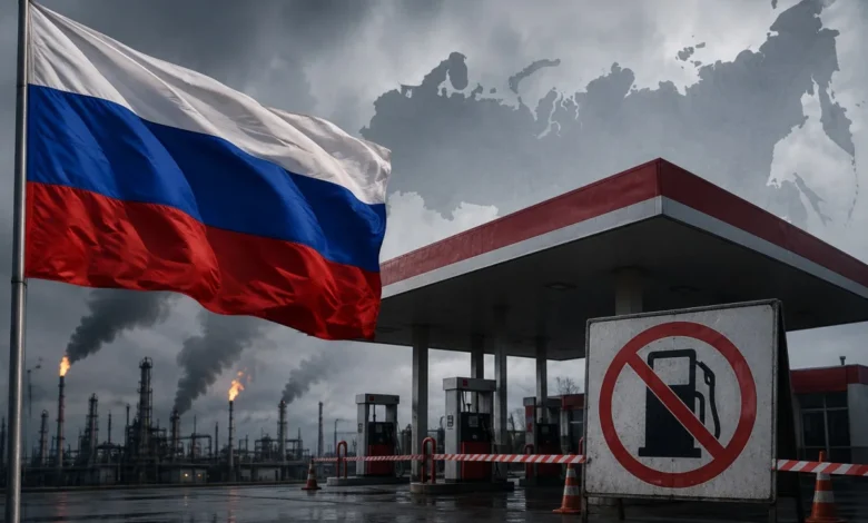 Rusya'da yakıt krizi: Novorossiysk'te benzin tükendi