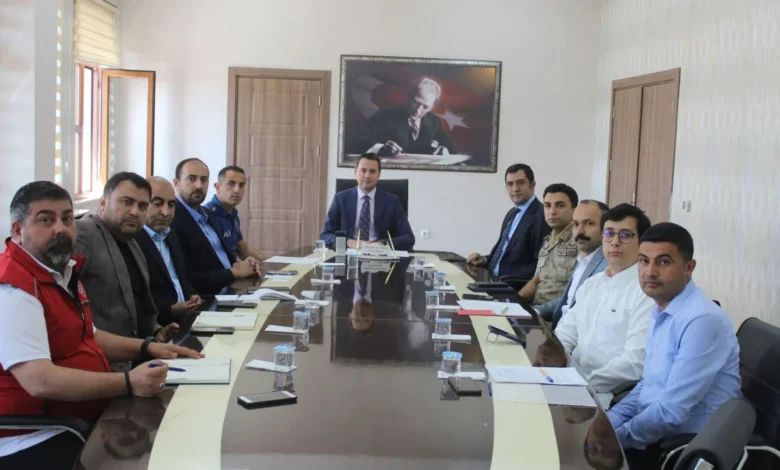 Selim'de 15 Temmuz etkinlikleri değerlendirme toplantısı yapıldı
