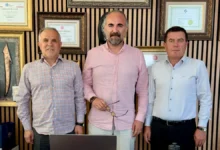 STSO Meclis Başkanı H. Osman Yıldırım ve Bekir Çam'dan Gündem Sivas'a ziyaret