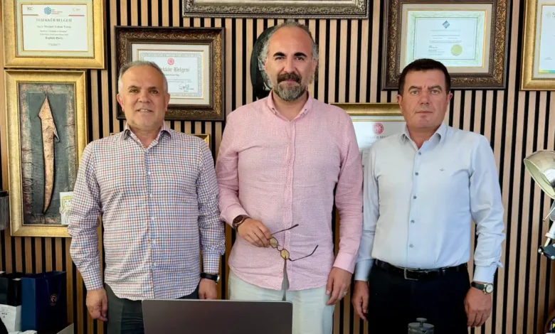 STSO Meclis Başkanı H. Osman Yıldırım ve Bekir Çam'dan Gündem Sivas'a ziyaret