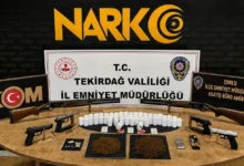 Tekirdağ'da uyuşturucu operasyonları: 13 tutuklama