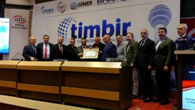 TÜSİAV'dan TİMBİR'e Üstün Hizmet ve Başarı Beratı