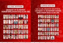 Uluslararası düzeyde aranan 54 suçlu yakalandı