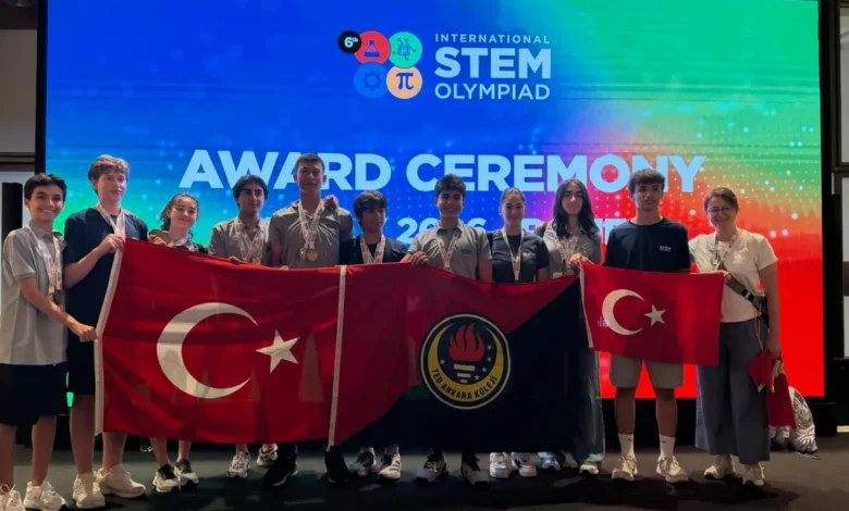 Uluslararası Stem Olimpiyatlarında madalya yağmuru