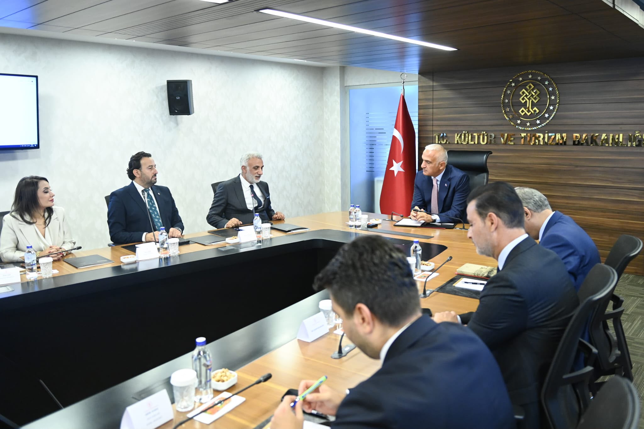 RATEM Heyetinden Kültür ve Turizm Bakanı Mehmet Nuri Ersoy’a ziyaret