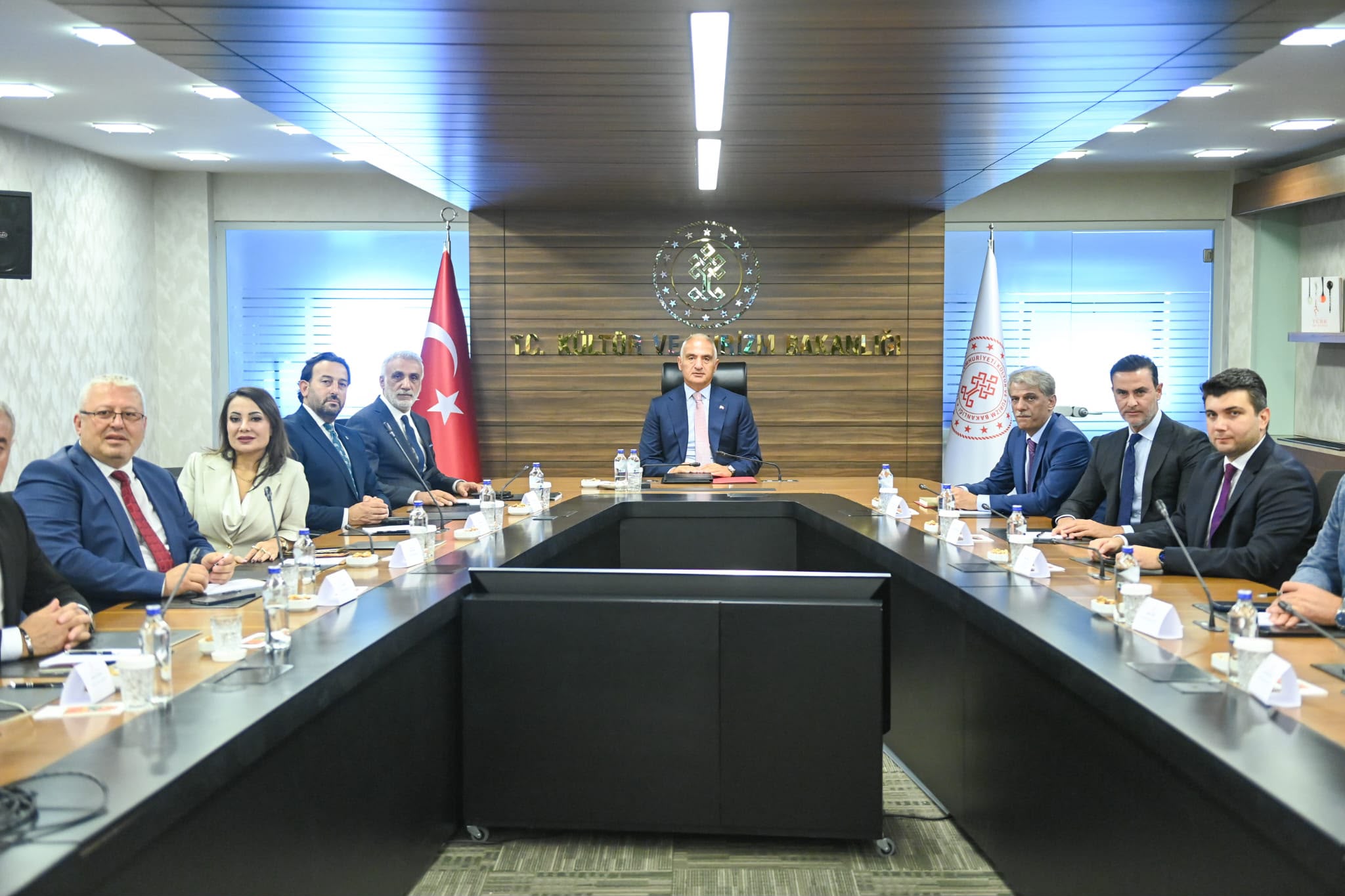 RATEM Heyetinden Kültür ve Turizm Bakanı Mehmet Nuri Ersoy’a ziyaret