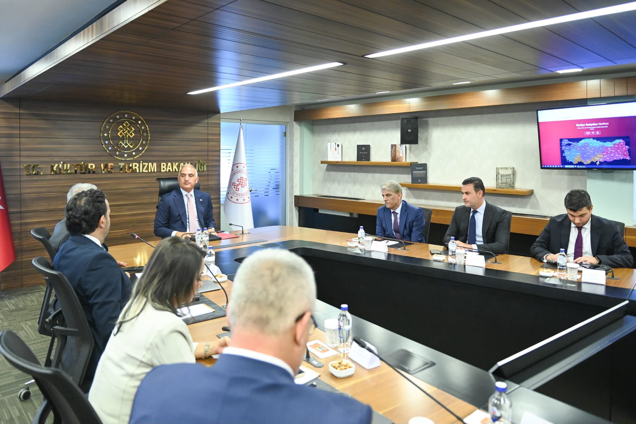 RATEM Heyetinden Kültür ve Turizm Bakanı Mehmet Nuri Ersoy’a ziyaret