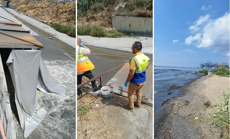 Ambarlı’da denize atık su deşarjı: İSKİ’ye 8,3 milyon lira ceza
