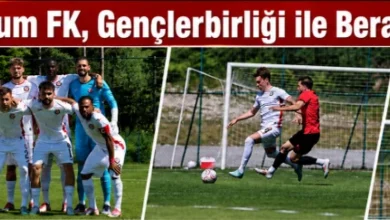 Arca Çorum FK - GS öncesi son provada gol bulamadı
