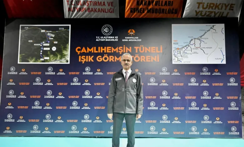 Bakan Uraloğlu: Ayder'e Seyahat süresini 55 dakikadan 35 dakikaya indireceğiz